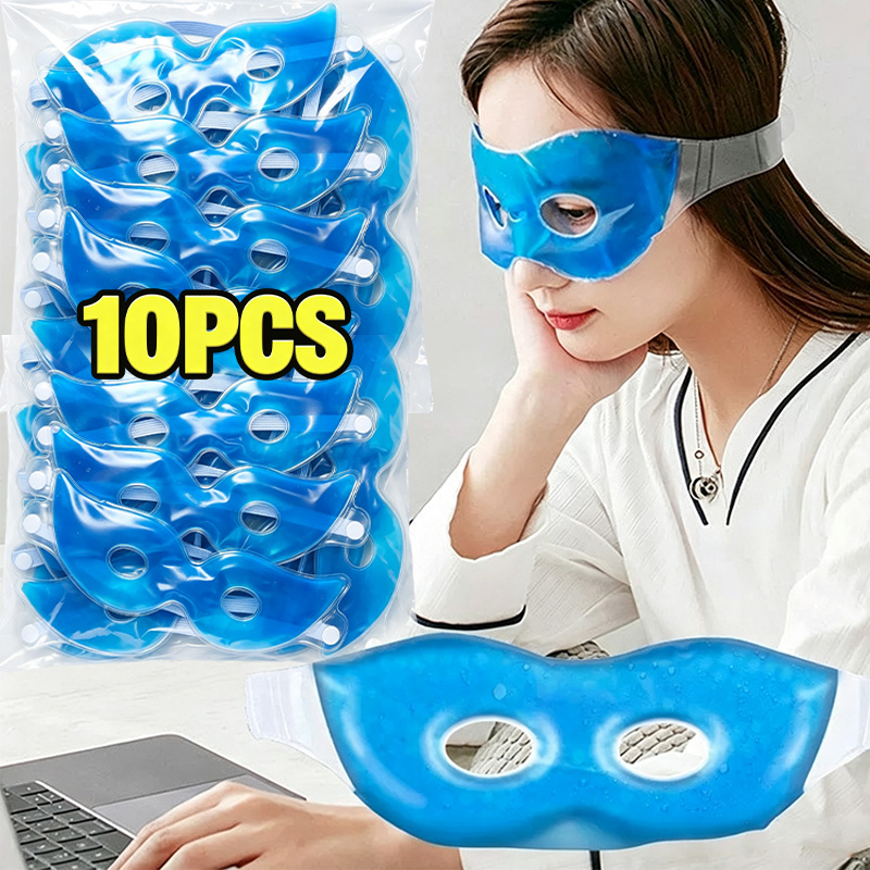 Skincare China - 1/10 stuks modieuze blauwe oogmaskers die