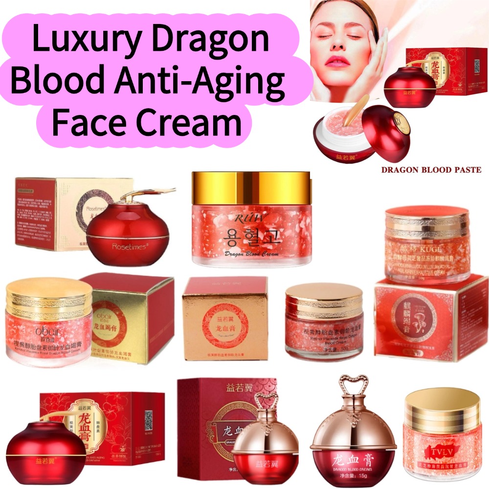 Retinol Cream - Luxe Drakenbloed Anti-Aging Gezichtscrème met Retinol