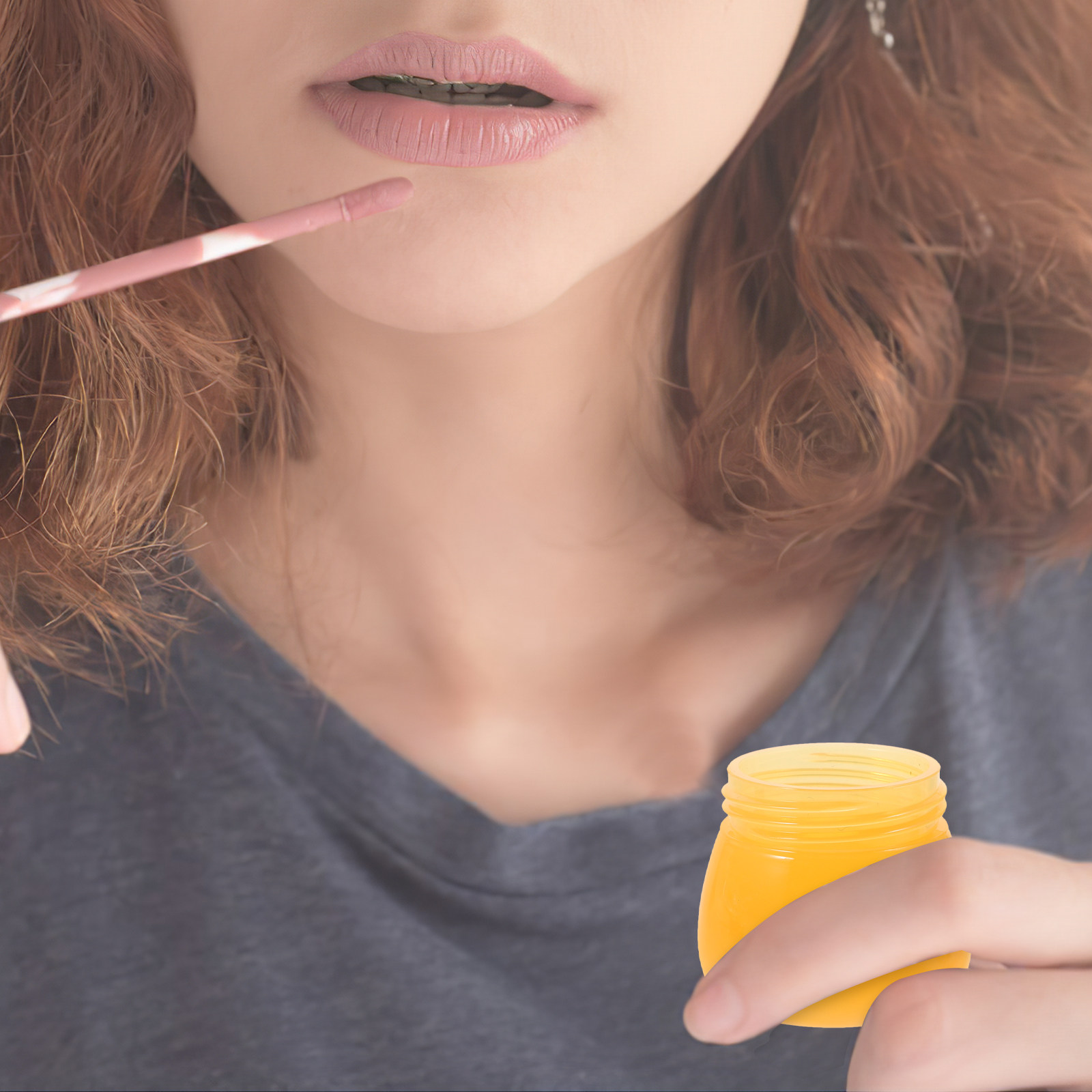 Lip Balm - 6G lege lippenbalsem potje, klein crème