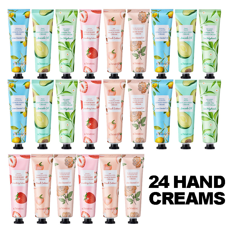 Urea Foot Cream - 24-delige handcrème, hydraterend en hydraterend, voedt