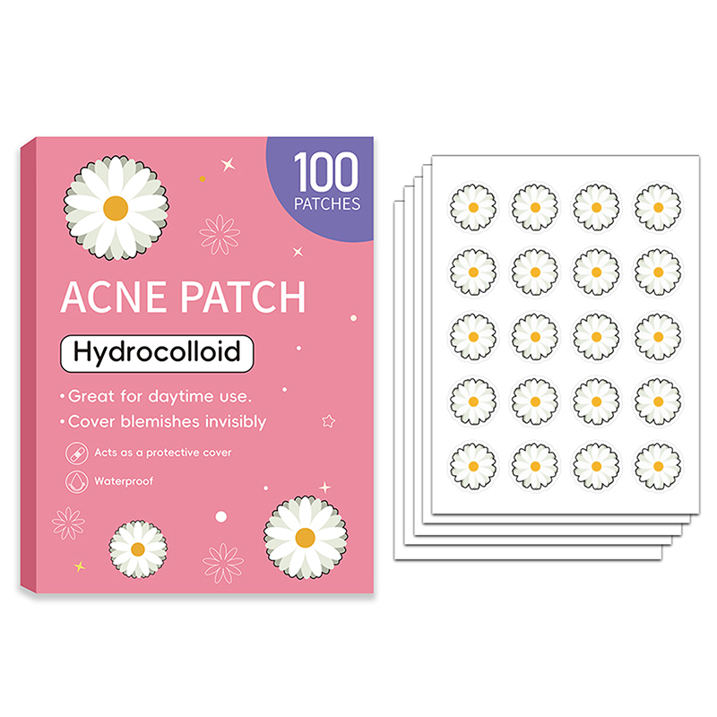 Skincare China - 100 stuks gezichtsverzorgingspleisters voor puistjes, onzichtbaar