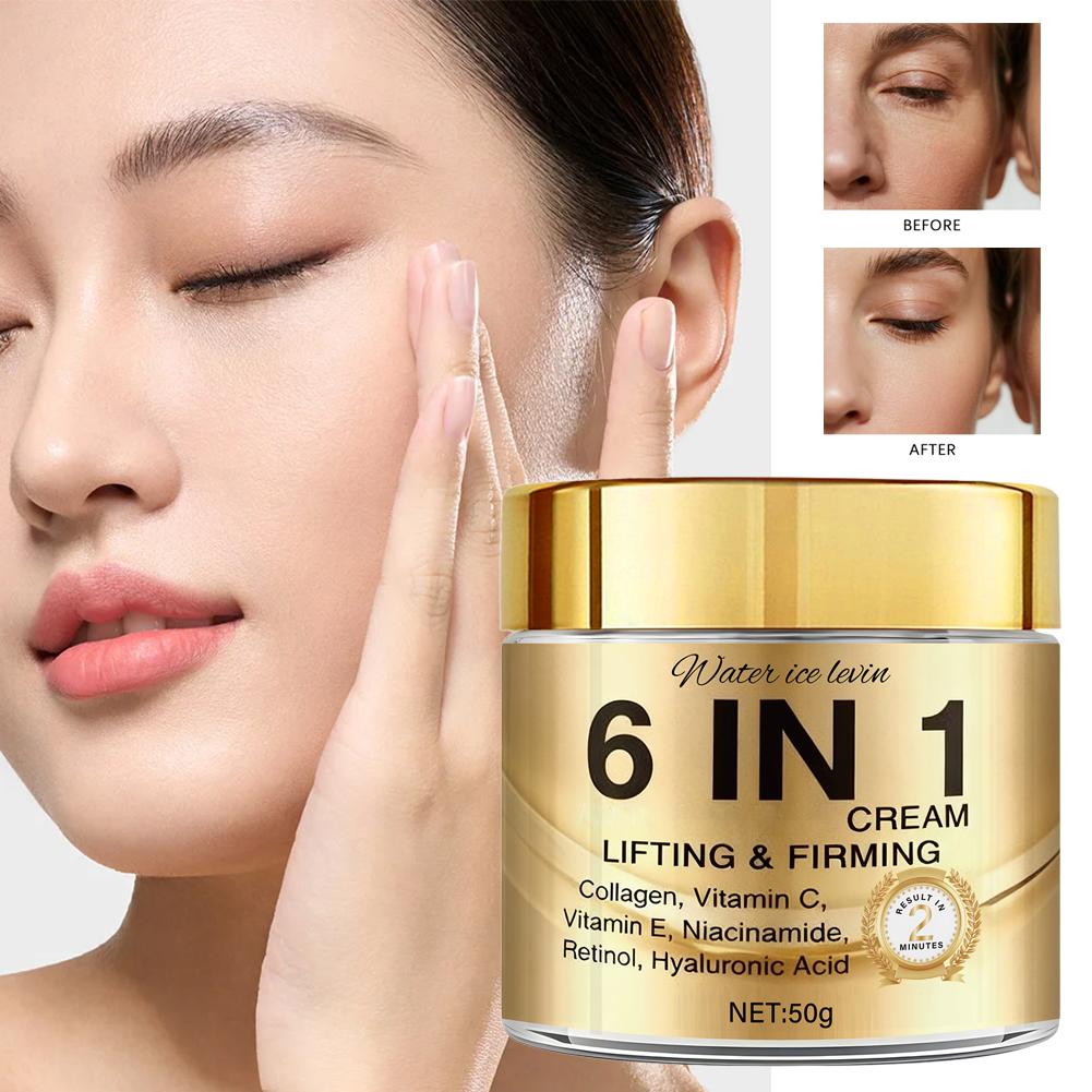 6 IN 1 Collageen Gezichtscrème - Vitamin C Serum recensie en prijs