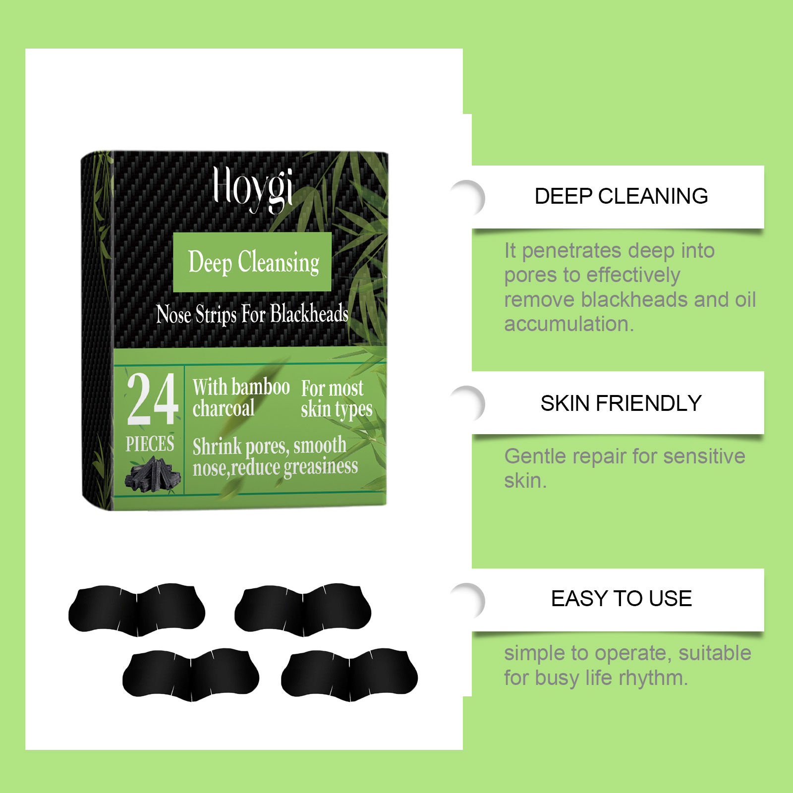 Bamboe Houtskool Neusstrips vo - Cleanser Face recensie en prijs
