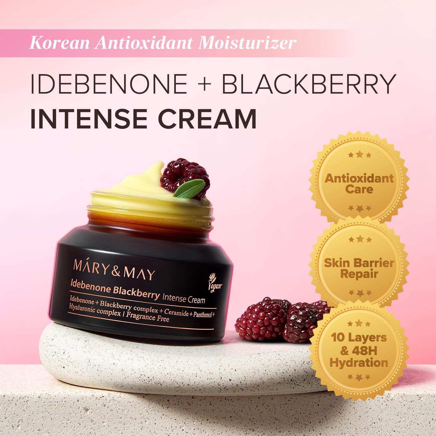 Mary&May Idebenone Blackberry  - Retinol Cream recensie en prijs
